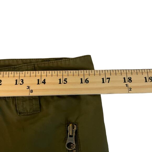 Lauren Ralph Lauren‎ Sage Green Parachute Cargo Pants - Picture 7 of 9